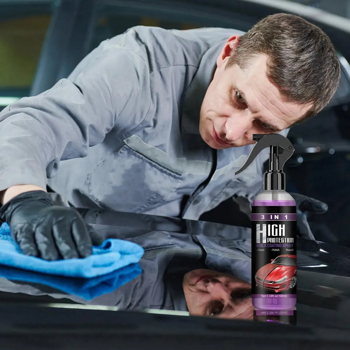 Cera Spray High Protection 3 en 1